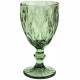 Taça Avulsa 350ml de Vidro Diamond Verde